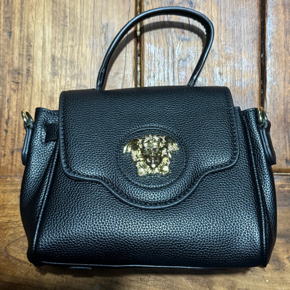 Gold Medusa Handbag
